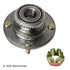 051-6184 by BECK ARNLEY - HUB AND BEARING ASSY