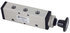 VX-4-N by APSCO - Air Control Valve - 4-Way Push-Pull, 3-Position, with Neutral Center