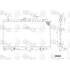 Global Parts Distributors 2600C Radiator gpd Radiator 2600C