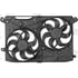 Global Parts Distributors 2811977 Engine Cooling Fan Assembly gpd Electric Cooling Fan 2811977