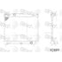 2889C by GLOBAL PARTS DISTRIBUTORS - gpd Radiator 2889C
