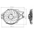 Global Parts Distributors 2811505 Engine Cooling Fan Assembly gpd Electric Cooling Fan 2811505