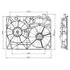 2811554 by GLOBAL PARTS DISTRIBUTORS - gpd Electric Cooling Fan 2811554