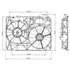 2811569 by GLOBAL PARTS DISTRIBUTORS - gpd Electric Cooling Fan 2811569