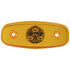 Peterson Lighting 133A Clearance Light LED Marker/ Clearance, P2, Oval, 4.57"X2, amber, poly bag