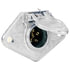 5406S by PETERSON LIGHTING - Connector, 6-Way, Round, Socket, poly bag