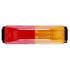 154A-R by PETERSON LIGHTING - Incandescent Marker/ Clearance, P2, Rectangular, amber + red, poly bag