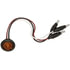 271KA-BT3 by PETERSON LIGHTING - 271 3/4" Clearance/Side Marker with Aux. Function - Amber Kit with .180 bullets