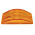 Peterson Lighting 343-25A Turn Signal Light Lens 343-25A Amber Replacement Lens - Amber Replacement Lens
