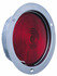 425S by PETERSON LIGHTING - Incandescent Stop/Turn/Tail, Round, Flange-Mount Stainless Steel, 4", red, poly bag