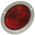 M814R by PETERSON LIGHTING - 4" Round Single Diode LED Stop/Turn/Tail Light, Red Lens, Flange Mount, Bulk Pack