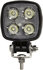 913-MV by PETERSON LIGHTING - 913-MV Great White&reg; 3"x3" LED Compact Work Light - LED Rectangular Work Light