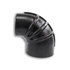 RE55 by POWER PRODUCTS - Elbow, Rubber, 5.5 ID, 90 Degree