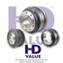 HDV1608B by HD VALUE - 16.5 x 7 in. Hydraulic Brake Drum - 8 Hole