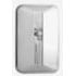 30301 by CHAM-CAL - Open Road 5 1/2"x 8 1/2" Light/Medium Duty Truck Mirror, Stainless Steel