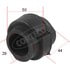 80004686 by CORTECO - Suspension Stabilizer Bar Bushing