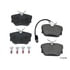Mintex D 1395 MTX Disc Brake Pad for VOLKSWAGEN WATER