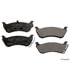 Mintex D 2004 MTX Disc Brake Pad for MERCEDES BENZ