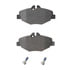 MDB 2539 by MINTEX - Disc Brake Pad for MERCEDES BENZ