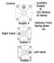 A103600 by HALDEX - Air Brake Relay Valve - 4 Vertical Ports, 1/4" Supply Port, 3/8 Delivery Ports