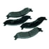 055720 by PERFORMANCE FRICTION - Disc Brake Pads Performance Friction Carbon Metallic