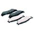 080220 by PERFORMANCE FRICTION - Disc Brake Pad Set