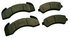 0225.20 by PERFORMANCE FRICTION - Disc Brake Pad Set