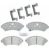 ATD699P by RAYBESTOS - Brake Parts Inc Raybestos Police Overstock Metallic Disc Brake Pad Set
