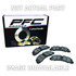 1066.10 by PERFORMANCE FRICTION - Disc Brake Pad Set - Carbon Metallic, FMSI D1066-7972, Ford F450/F550/F53/F59, Int'l Terrastar