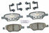 ATD1033C by RAYBESTOS - Brake Parts Inc Raybestos AT Overstock Ceramic Disc Brake Pad Set