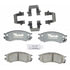ATD507C by RAYBESTOS - Brake Parts Inc Raybestos AT Overstock Ceramic Disc Brake Pad Set
