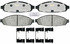 ATD931M by RAYBESTOS - Brake Parts Inc Raybestos AT Overstock Metallic Disc Brake Pad Set