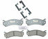 ATD785C by RAYBESTOS - Brake Parts Inc Raybestos AT Overstock Ceramic Disc Brake Pad Set