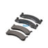 E10700870 by BENDIX - Formula Blue™ Hydraulic Brake Pads - Semi-Metallic, Without Shims, Front, 7020A-87 FMSI