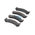 E10707840 by BENDIX - Formula Blue™ Hydraulic Brake Pads - Semi-Metallic, Without Shims