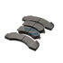 E10902250 by BENDIX - Formula Blue™ Hydraulic Brake Pads - Premium Semi-Metallic, With Shims, Front or Rear