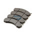 E10907860 by BENDIX - Formula Blue™ Hydraulic Brake Pads - Premium Semi-Metallic, With Shims, Front or Rear, 7655-D786 FMSI