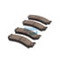 E11007850 by BENDIX - Formula Blue™ Hydraulic Brake Pads - Ceramic, With Shims, Front or Rear, 7653-D785 FMSI