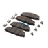 E11016830 by BENDIX - Formula Blue™ Hydraulic Brake Pads - Heavy Duty Ceramic, With Shims, Front or Rear, 7699-D1683 FMSI