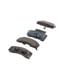 E11104590 by BENDIX - Formula Blue™ Hydraulic Brake Pads - Heavy Duty Extended Wear, With Shims, Front, 7339-D459 FMSI