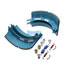 KT4711QBA202R by BENDIX - RSD-Certified Friction Drum Brake Shoe Kit - Relined, 16-1/2 in. x 8-5/8 in., With Hardware, For Rockwell / Meritor "Q" Brakes