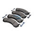 MKD786 by BENDIX - Disc Brake Pad Set