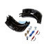 KT4707QBA230 by BENDIX - Drum Brake Shoe Kit - Relined, 16-1/2 in. x 7 in., With Hardware, For Rockwell / Meritor "Q" Brakes
