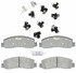 ATD1069M by RAYBESTOS - Brake Parts Inc Raybestos AT Overstock Metallic Disc Brake Pad Set