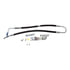 Omega Environmental Technologies 1333 Power Steering Pressure Line Hose Assembly 16mm Male "O" Ring x 18mm Male "O" Ring-