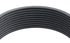 1100640 by GOODYEAR BELTS - Serpentine Belt - Multi V-Belt, 64 in. Effective Length, Polyester