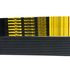 1120910 by GOODYEAR BELTS - Serpentine Belt - Multi V-Belt, 91 in. Effective Length, Polyester