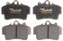 ATD737C by RAYBESTOS - Brake Parts Inc Raybestos AT Overstock Ceramic Disc Brake Pad Set