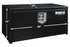 1703353 by BUYERS PRODUCTS - 14 x 12 x 30in. Black Steel Underbody Truck Box with T-Handle