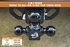 1802200 by BUYERS PRODUCTS - Trailer Hitch - Tri-Ball Hitch, Solid Shank with Black Towing Balls